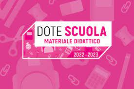 Dote scuola 2022/2023 - Materiale didattico