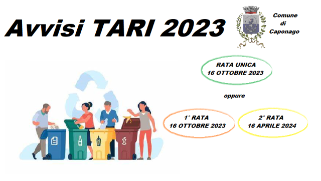 TARI 2023: sono in arrivo gli avvisi di pagamento della tassa rifiuti