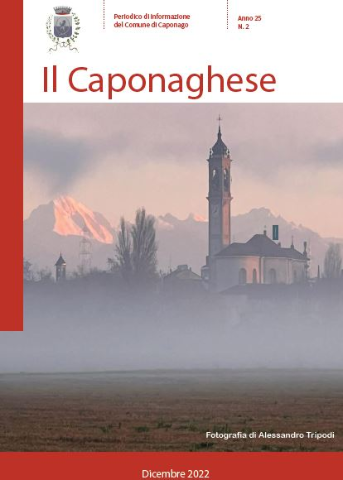 Online il nuovo numero de "il Caponaghese" - Dicembre 2022