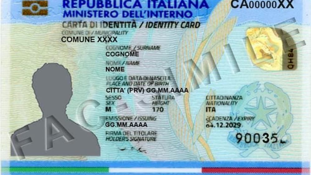 Carta d'identità cartacea: in arrivo le lettere ai cittadini