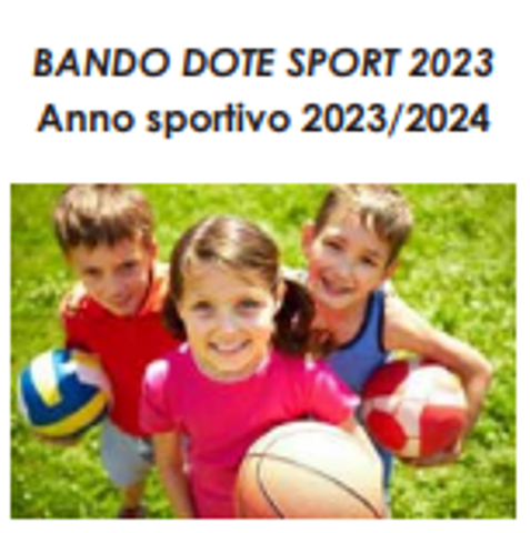  Dote Sport 2023 - Anno sportivo 2023/2024