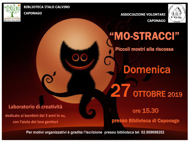 Laboratorio di Halloween in biblioteca