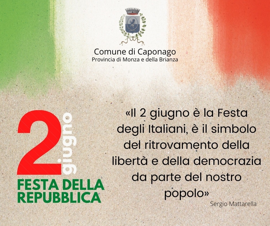 2 giugno: Festa della Repubblica