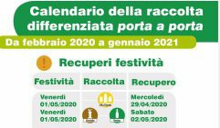 Raccolta rifiuti venerdì  1° maggio (festivo)