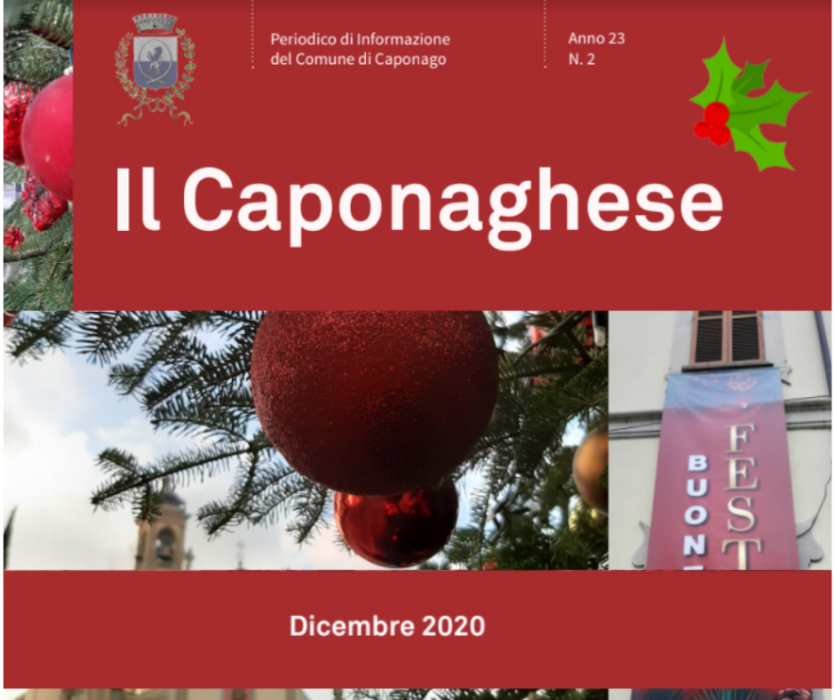 Online il nuovo numero de "il Caponaghese"