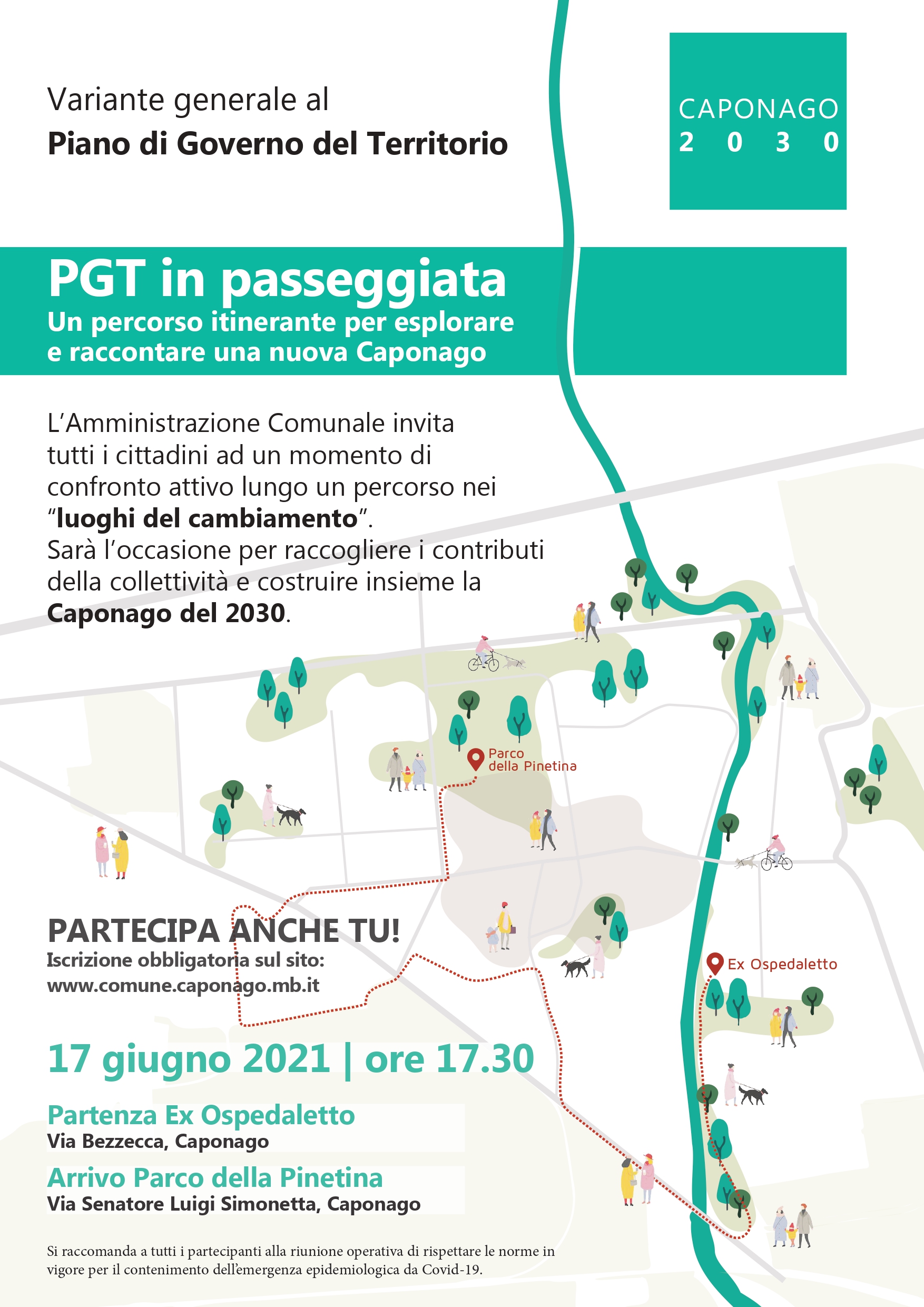 Pgt in passeggiata