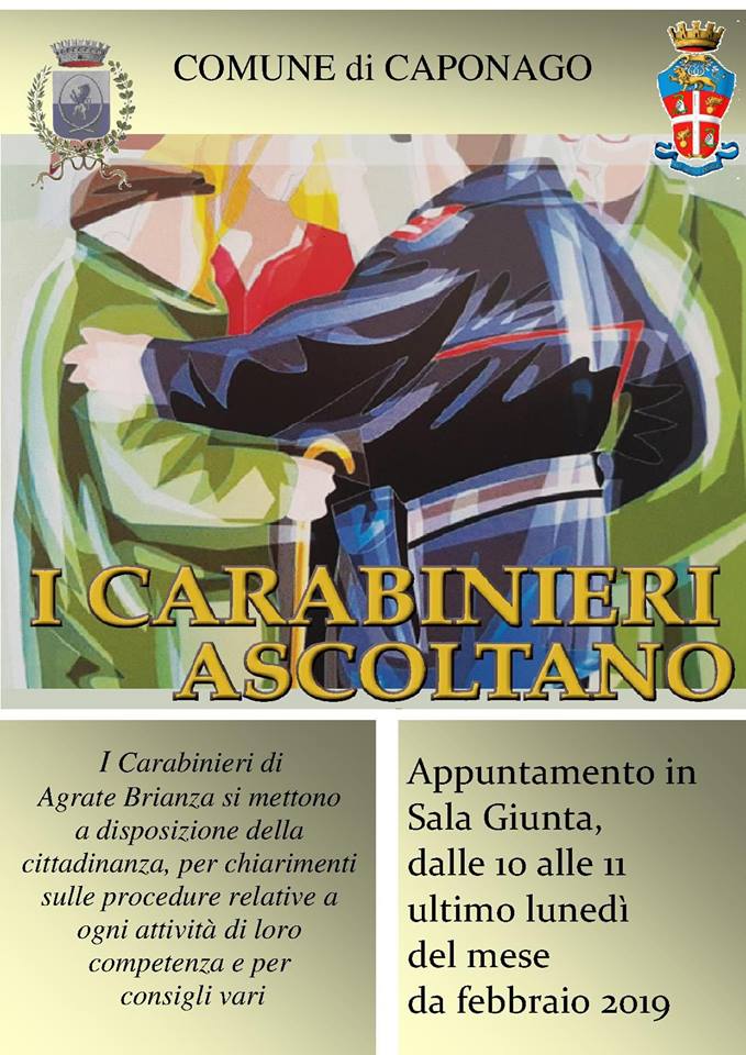 I Carabinieri ascoltano